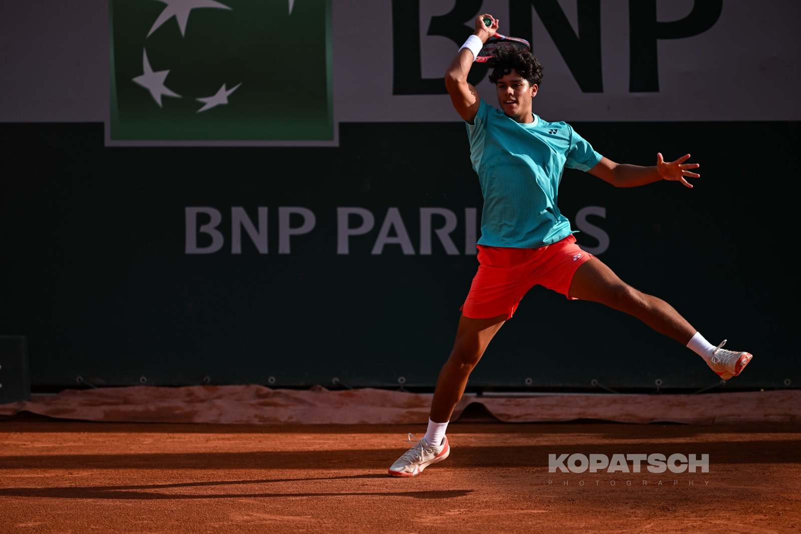 Yannik Alvarez of Puerto Rico — 2026 Roland Garros