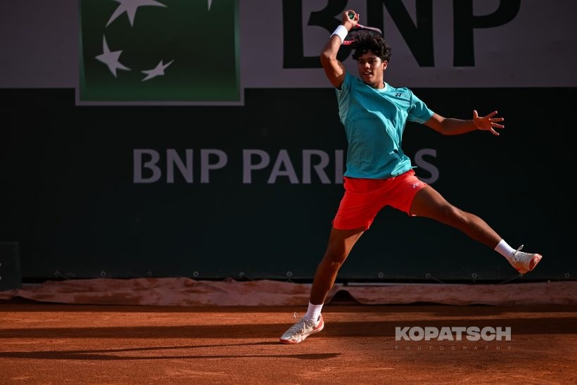 Yannik Alvarez of Puerto Rico — 2026 Roland Garros