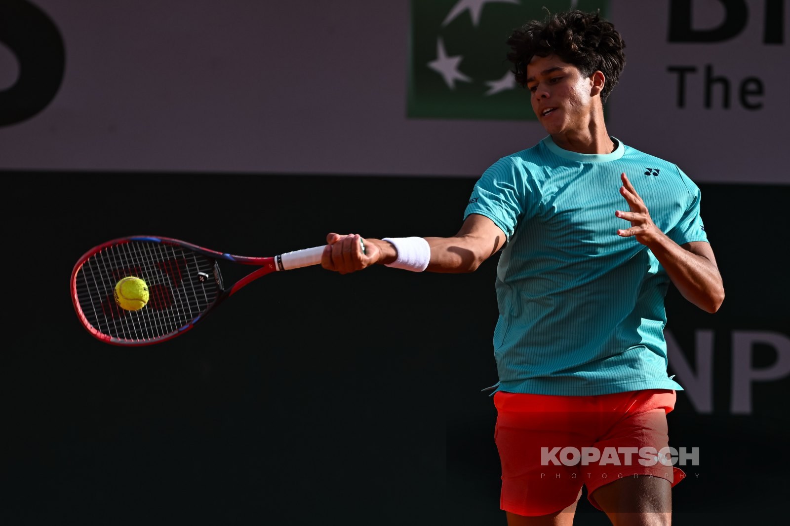 Yannik Alvarez of Puerto Rico — 2026 Roland Garros