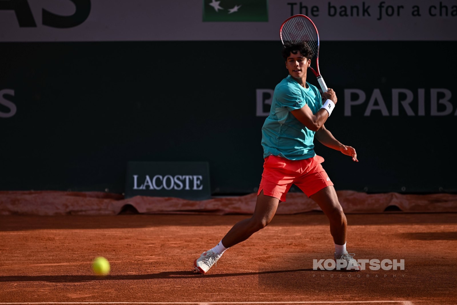 Yannik Alvarez of Puerto Rico — 2026 Roland Garros