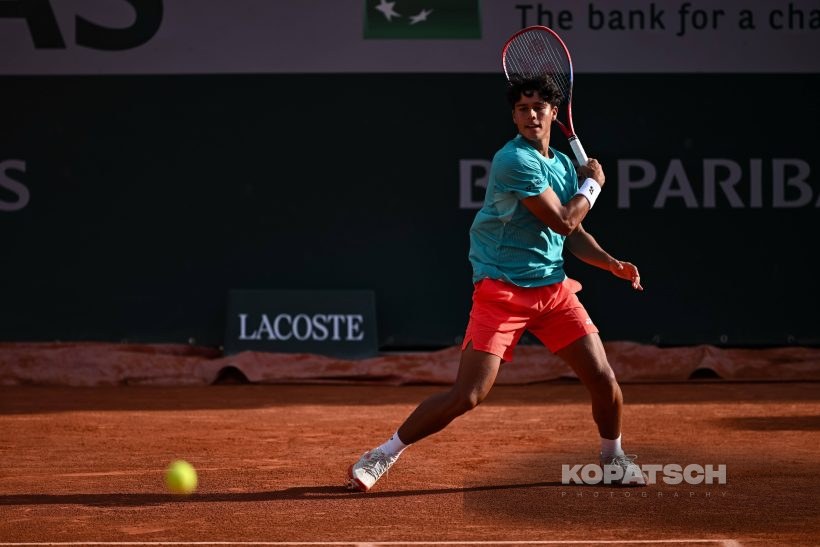 Yannik Alvarez of Puerto Rico — 2026 Roland Garros