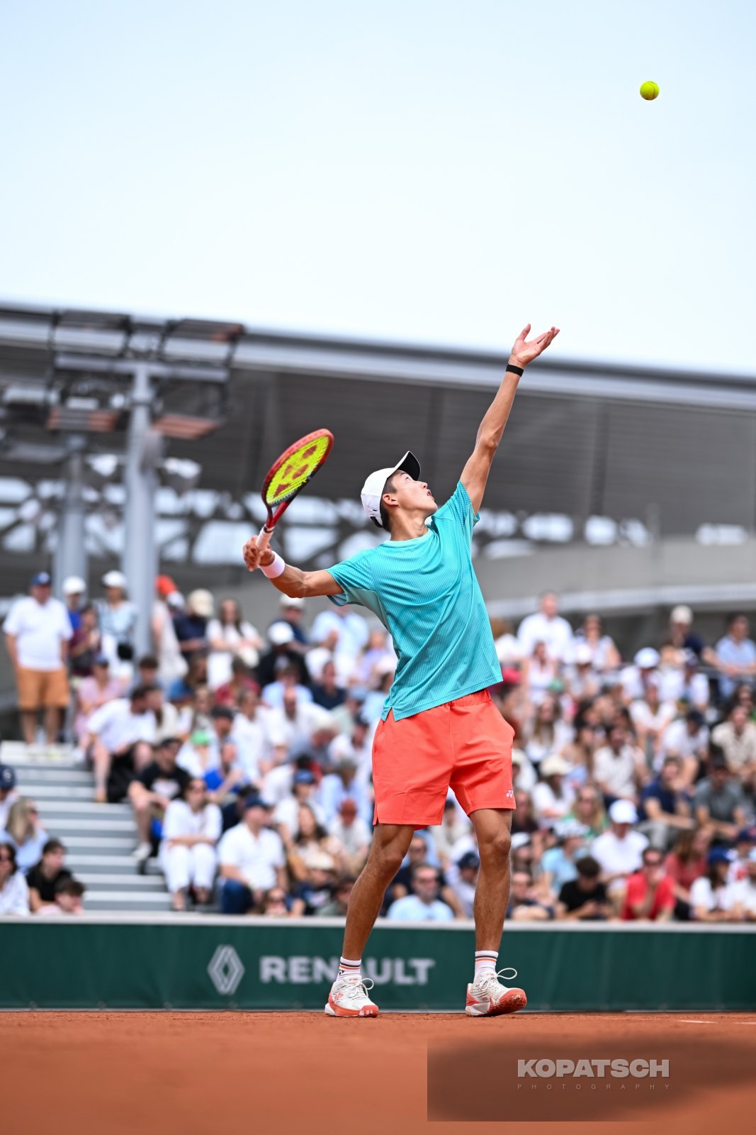 Damir Zhalgasbay of Kazakhstan — 2026 Roland Garros