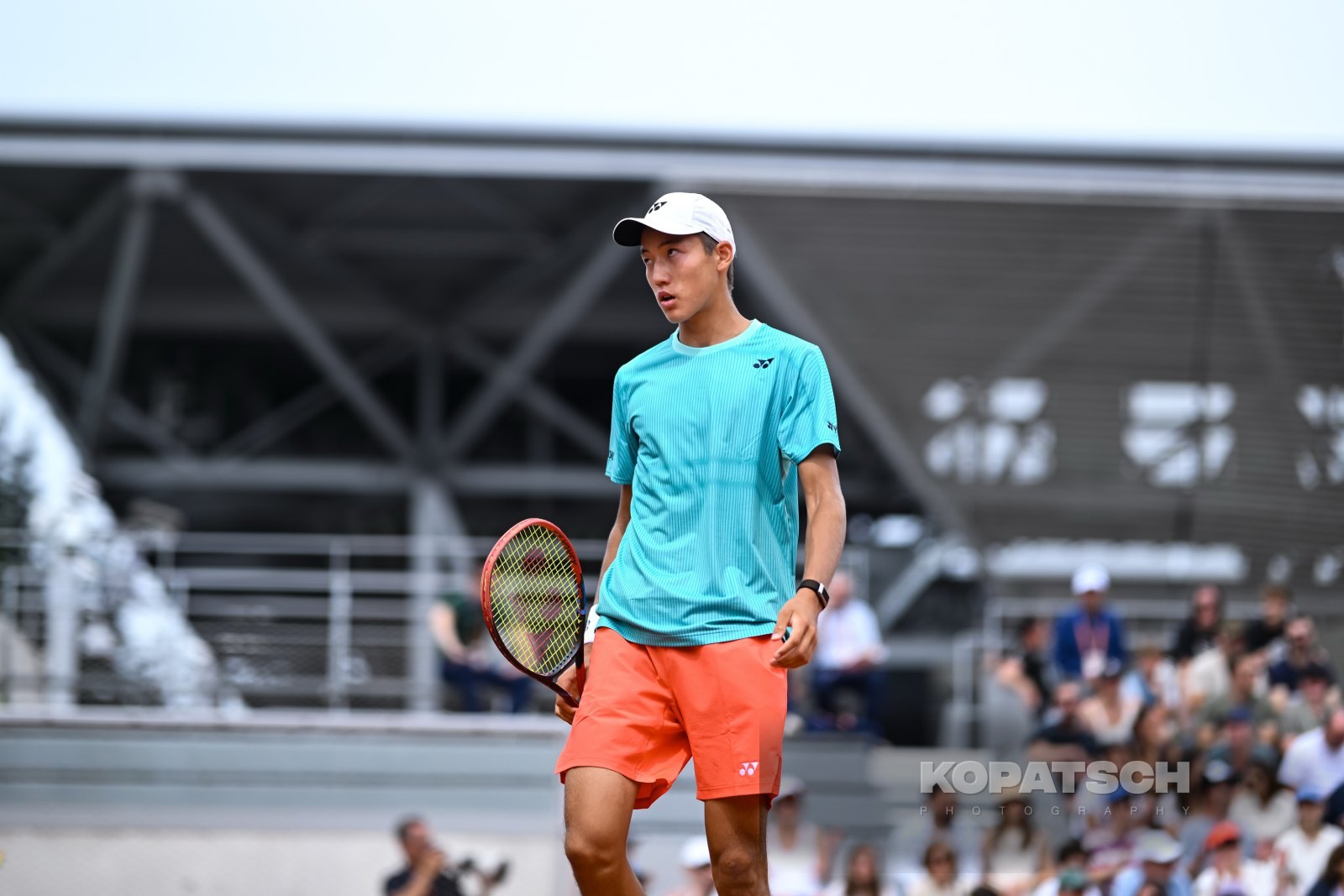 Damir Zhalgasbay of Kazakhstan — 2026 Roland Garros