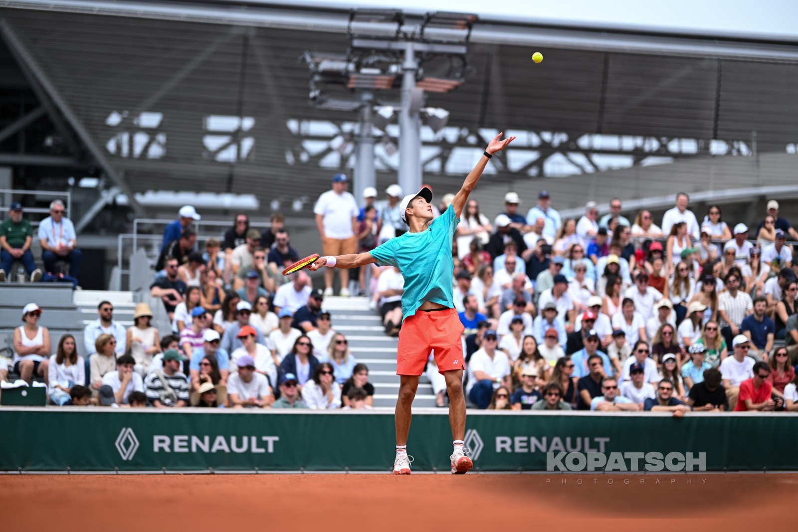 Damir Zhalgasbay of Kazakhstan — 2026 Roland Garros