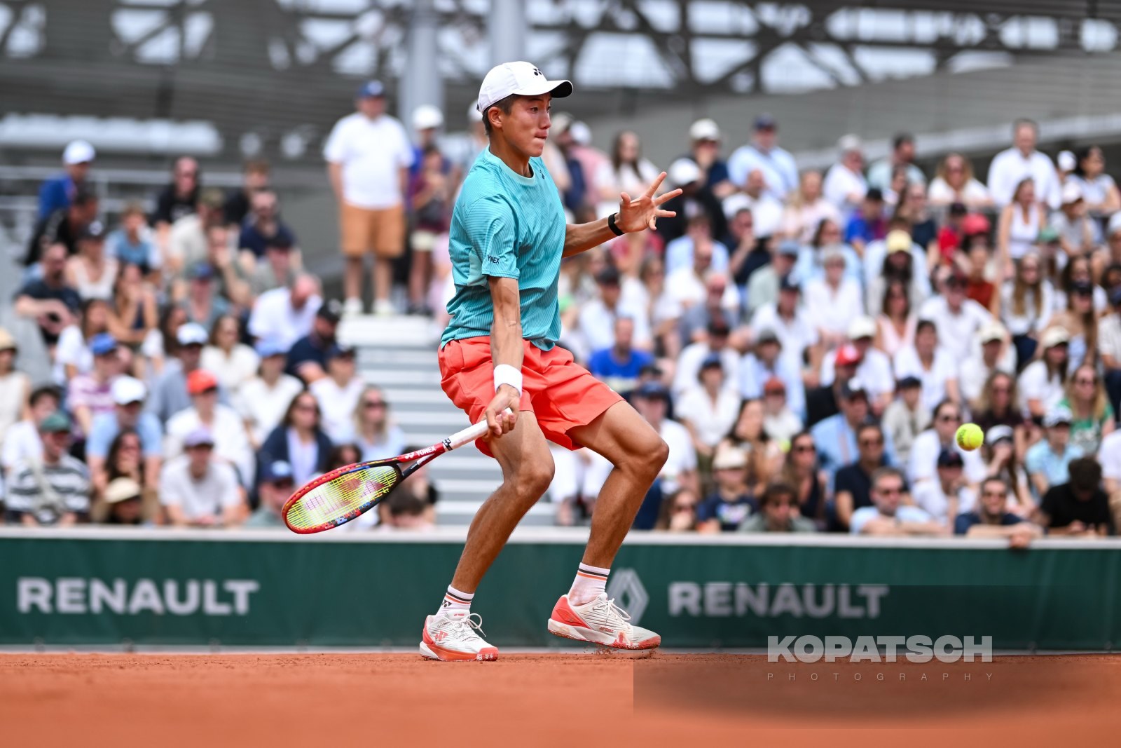 Damir Zhalgasbay of Kazakhstan — 2026 Roland Garros