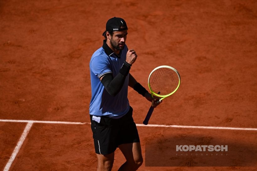 Matteo Berrettini of Italy — 2026 Roland Garros