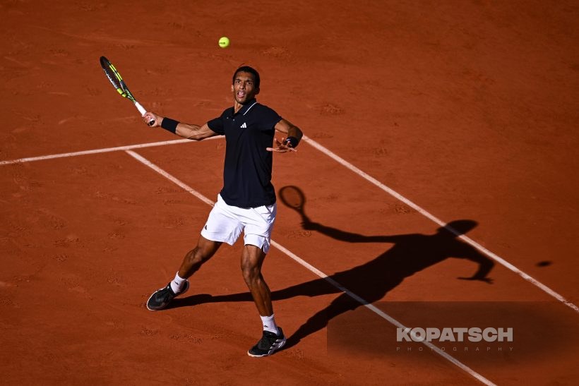 Felix Auger Aliassime of Canada — 2026 Roland Garros