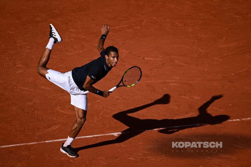 Felix Auger Aliassime of Canada — 2026 Roland Garros