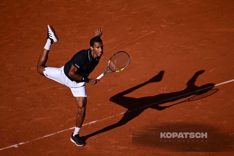 Felix Auger Aliassime of Canada — 2026 Roland Garros