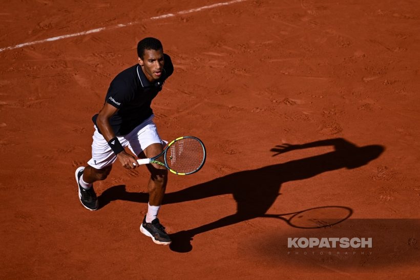 Felix Auger Aliassime of Canada — 2026 Roland Garros