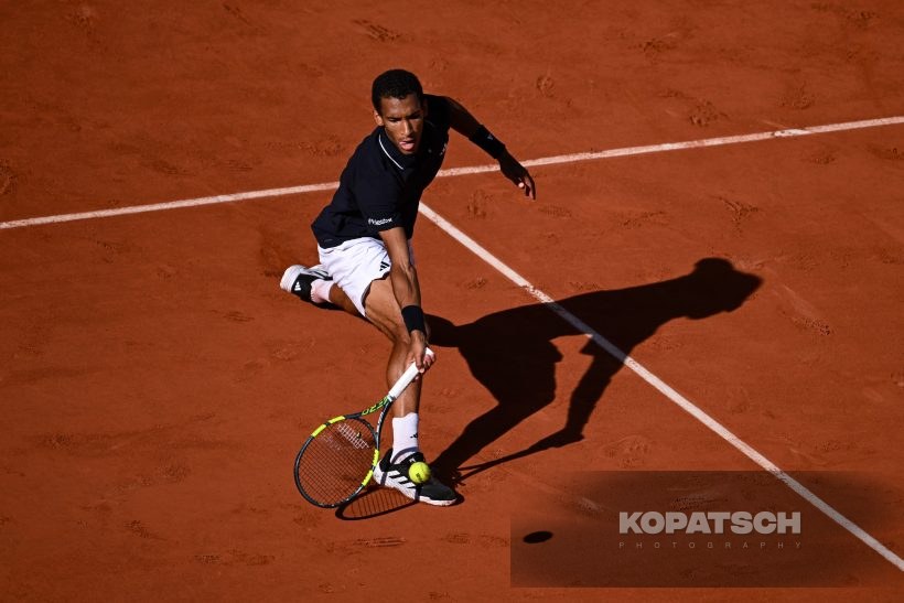 Felix Auger Aliassime of Canada — 2026 Roland Garros