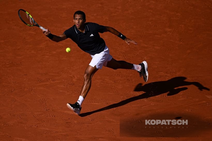 Felix Auger Aliassime of Canada — 2026 Roland Garros