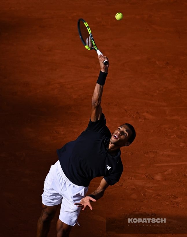 Felix Auger Aliassime of Canada — 2026 Roland Garros