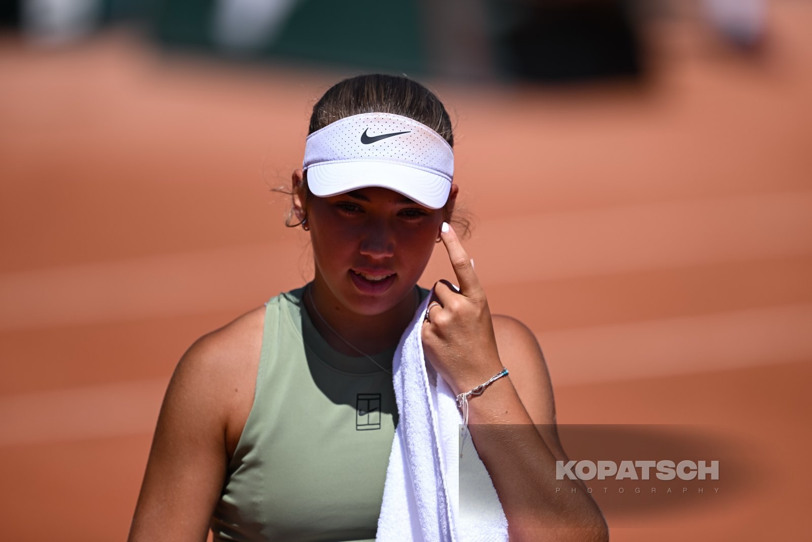 Katerina Zajickova of Czechia — 2026 Roland Garros
