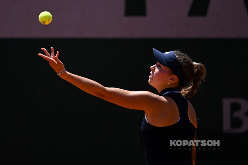 Jana Kovackova of Czechia — 2026 Roland Garros