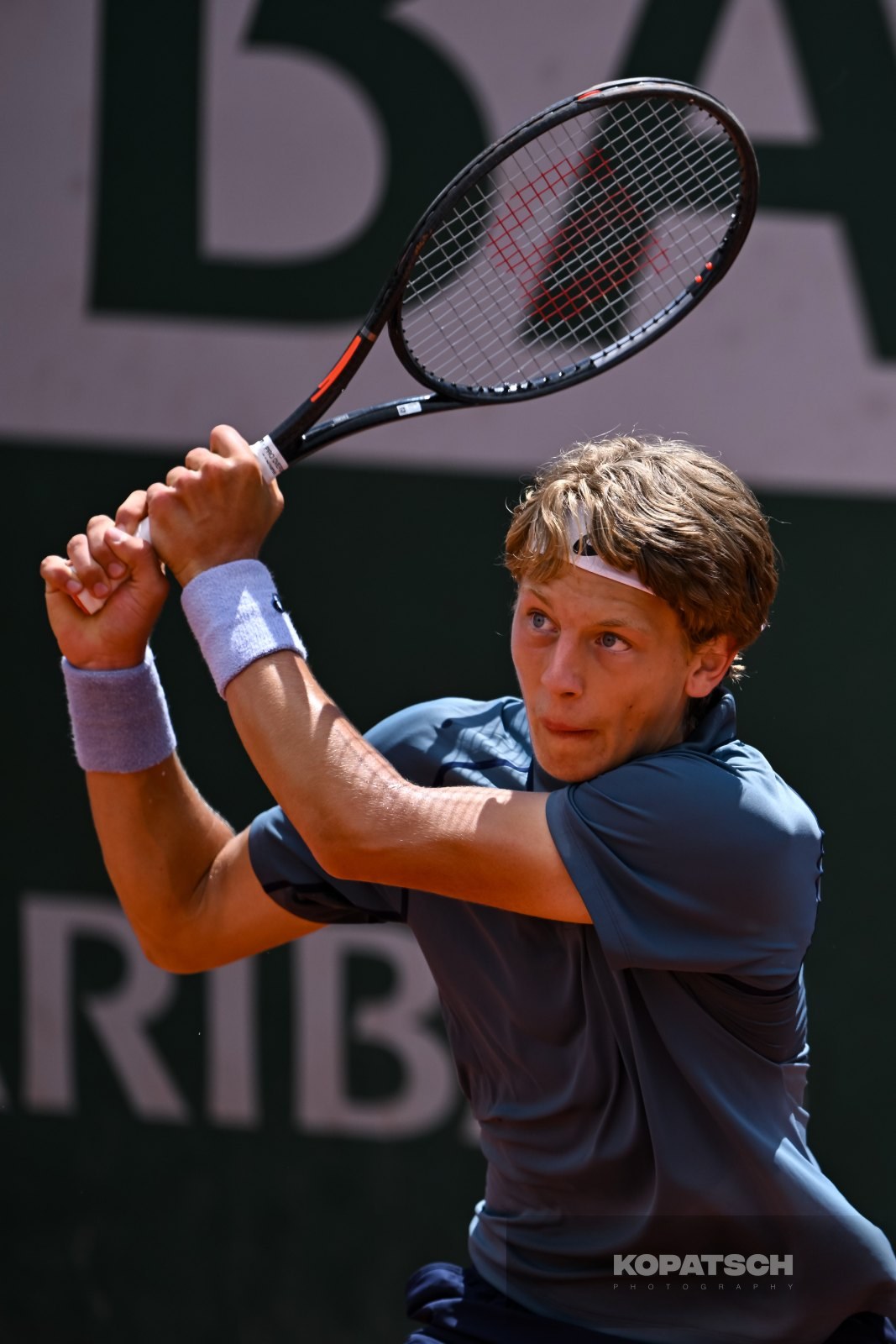 Ziga Sesko of Slovenia — 2026 Roland Garros
