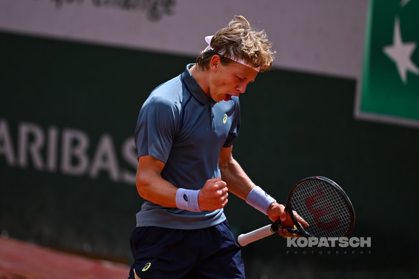 Ziga Sesko of Slovenia — 2026 Roland Garros