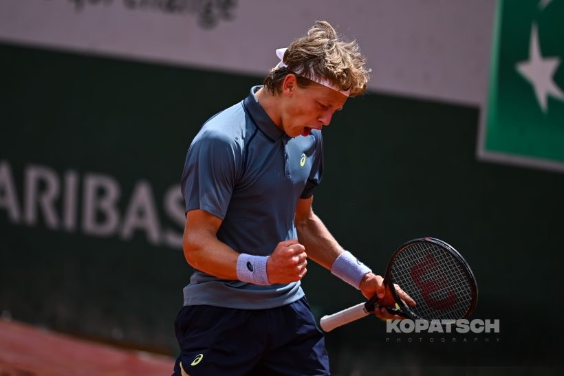 Ziga Sesko of Slovenia — 2026 Roland Garros