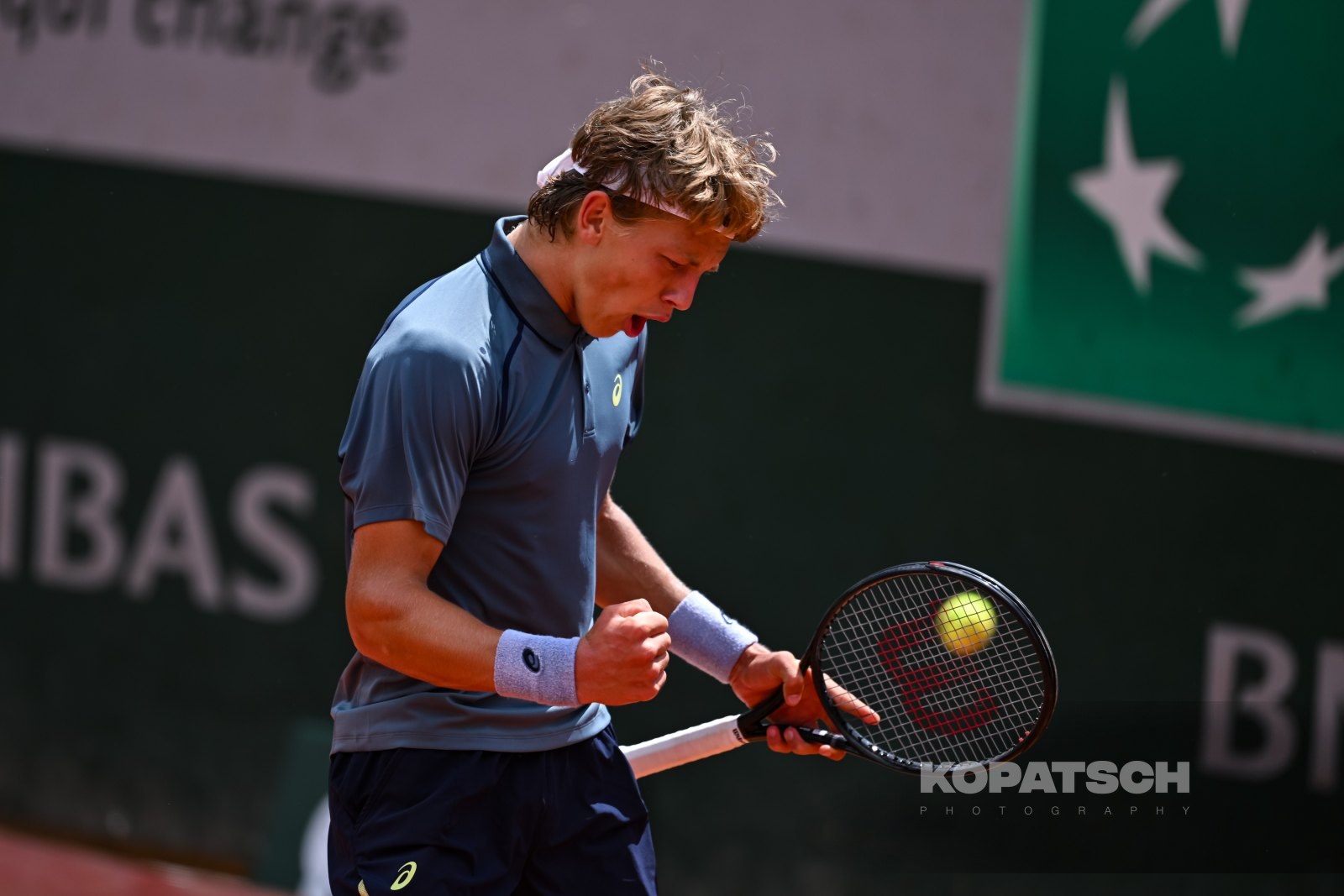 Ziga Sesko of Slovenia — 2026 Roland Garros
