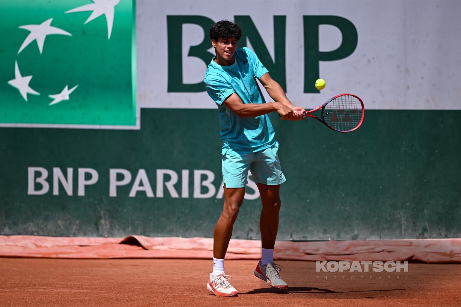 Yannik Alvarez of Puerto Rico — 2026 Roland Garros