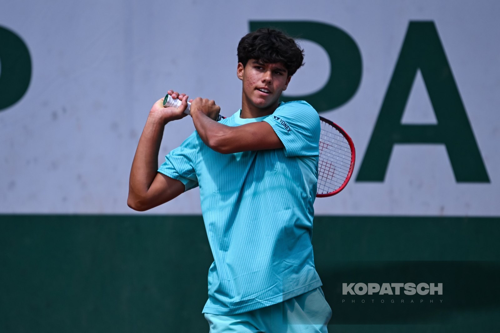 Yannik Alvarez of Puerto Rico — 2026 Roland Garros