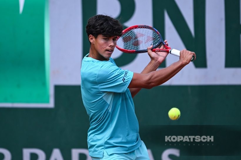 Yannik Alvarez of Puerto Rico — 2026 Roland Garros