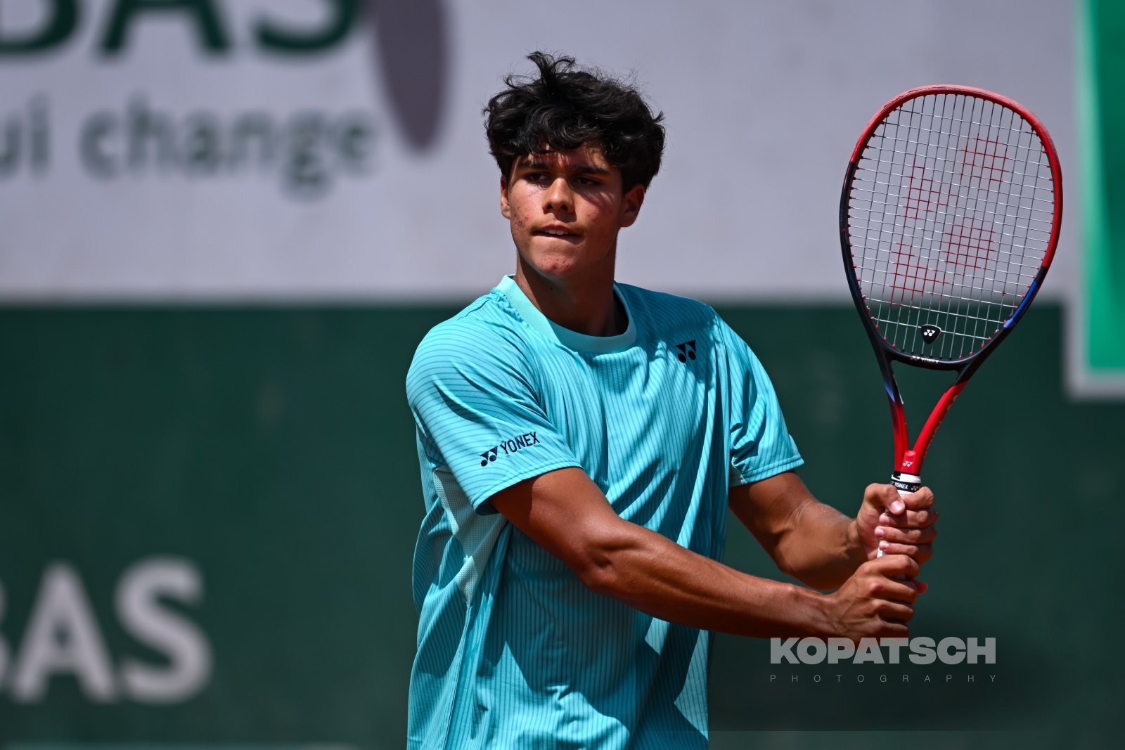Yannik Alvarez of Puerto Rico — 2026 Roland Garros