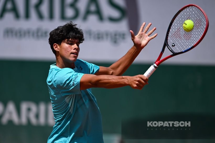 Yannik Alvarez of Puerto Rico — 2026 Roland Garros