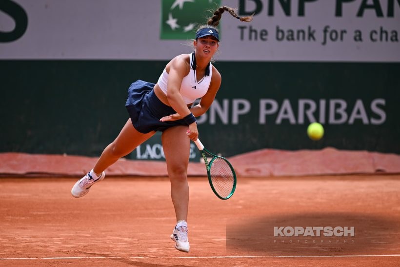 Maia Ilinca Burcescu of Romania — 2026 Roland Garros