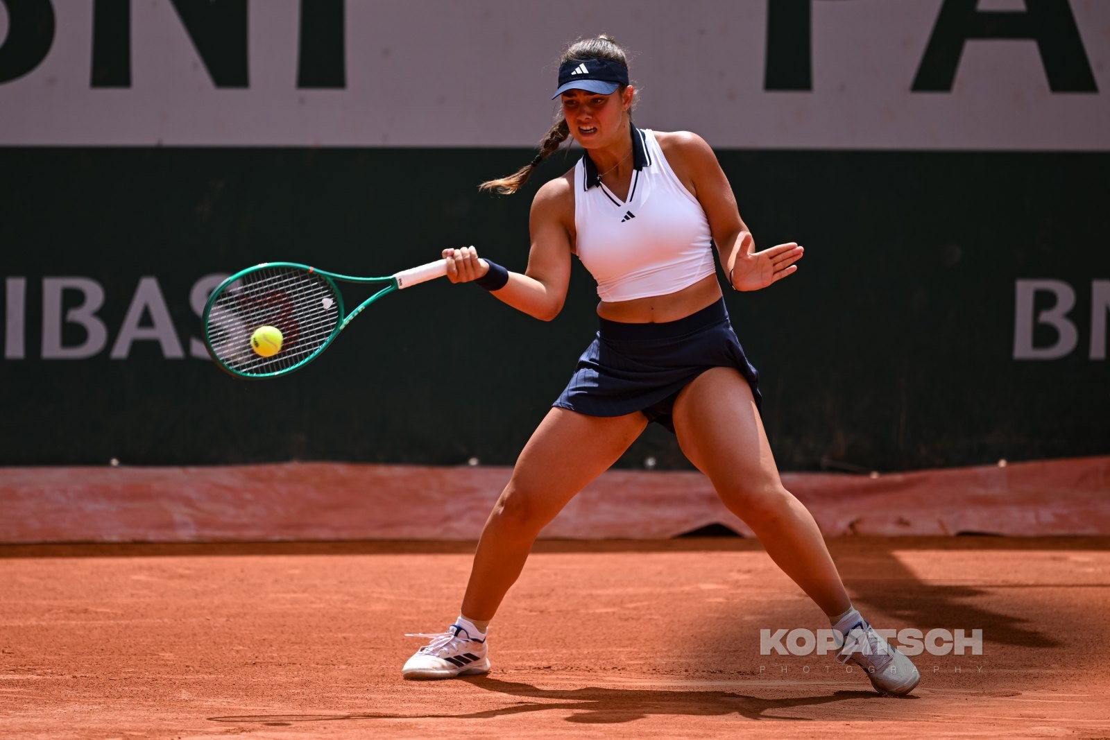 Maia Ilinca Burcescu of Romania — 2026 Roland Garros