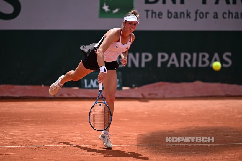 Anna Pushkareva of Russia — 2026 Roland Garros