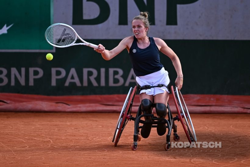Jinte Bos of the Netherlands — 2026 Roland Garros
