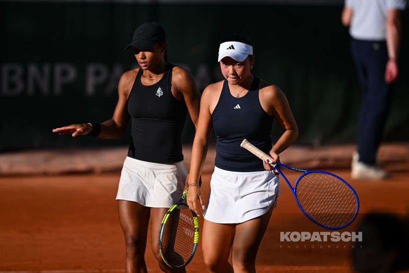 Lani Chang of the United States and Janae Preston of the United States — 2026 Roland Garros