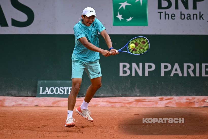 Zangar Nurlanuly of Kazakhstan — 2026 Roland Garros