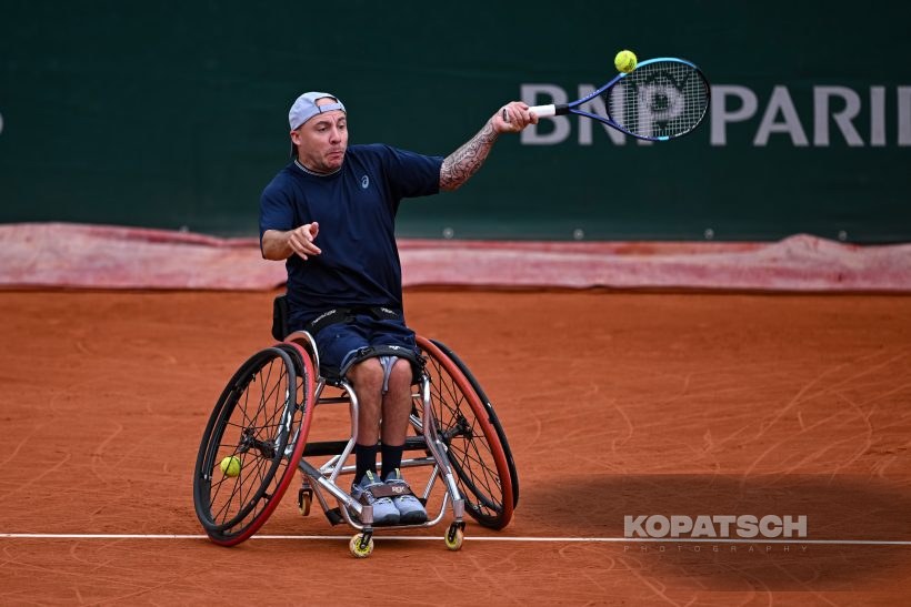 Andy Lapthorne of Great Britain — 2026 Roland Garros