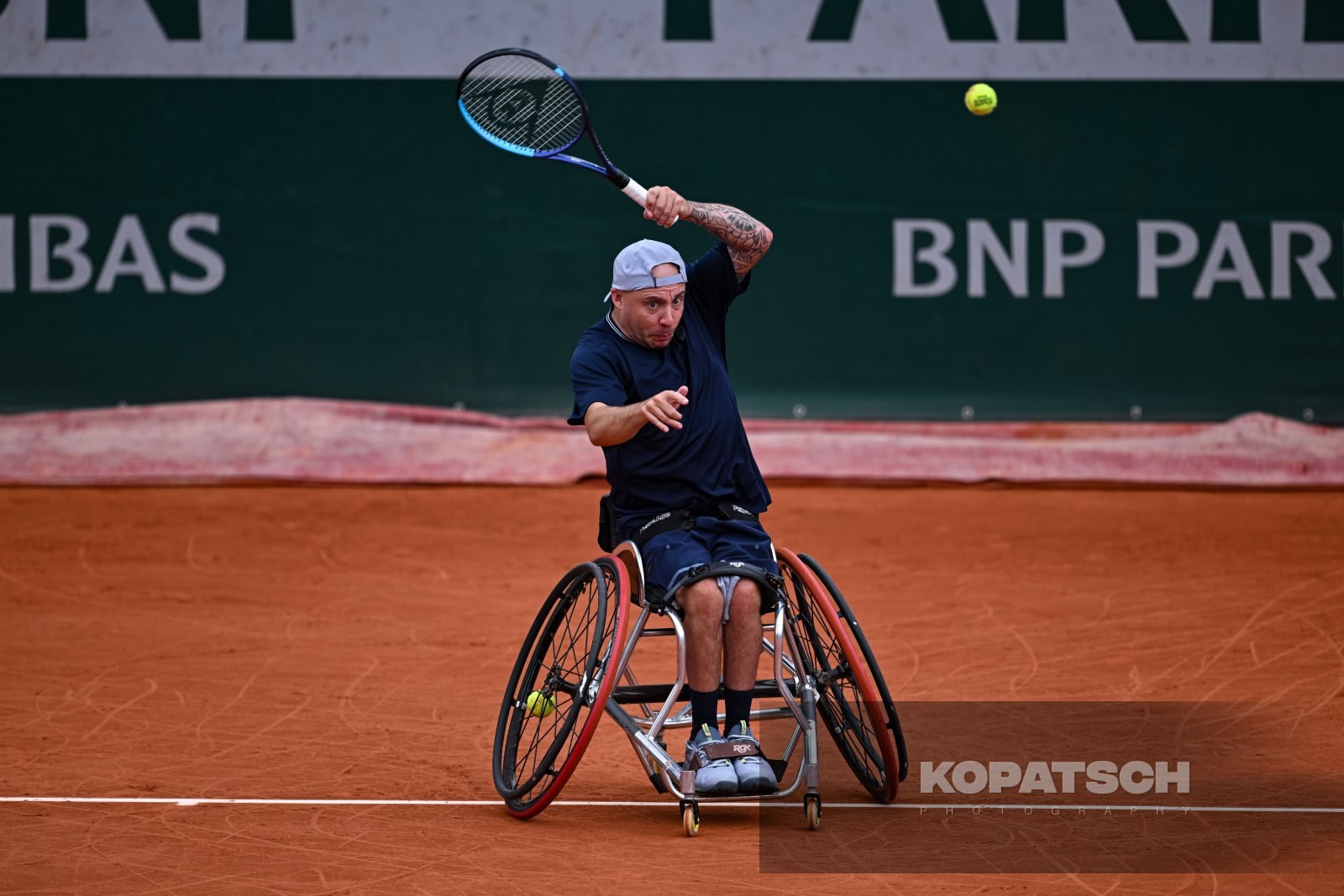 Andy Lapthorne of Great Britain — 2026 Roland Garros