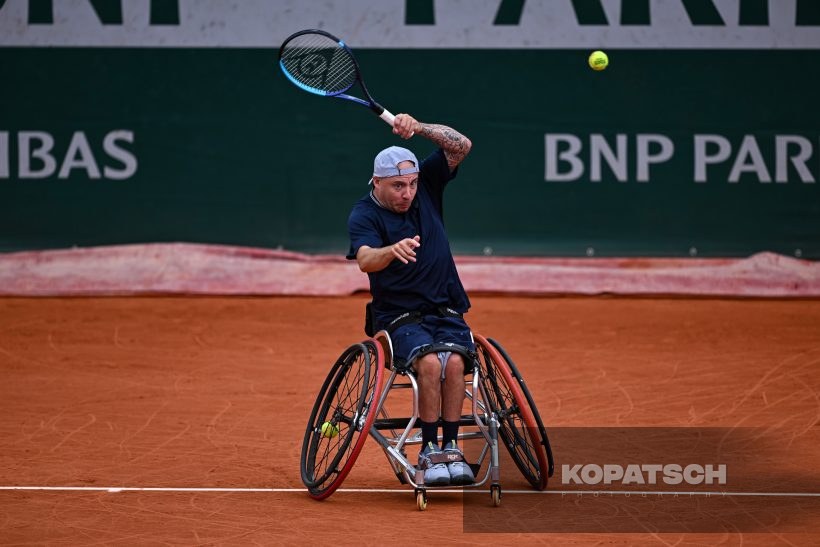 Andy Lapthorne of Great Britain — 2026 Roland Garros