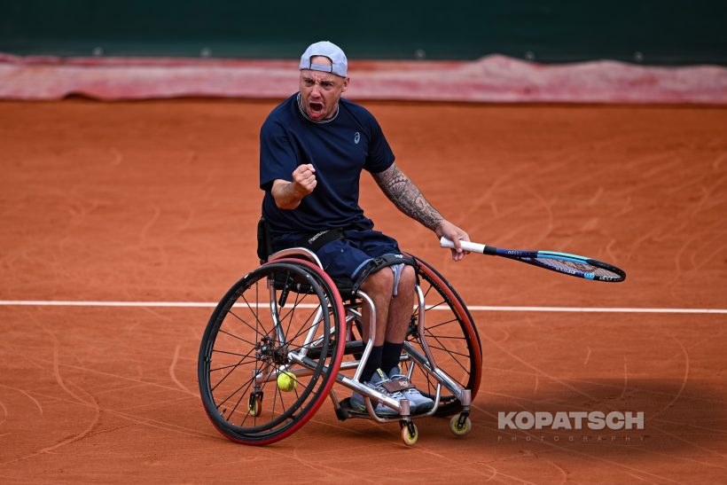 Andy Lapthorne of Great Britain — 2026 Roland Garros