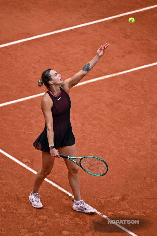 Aryna Sabalenka of Belarus — 2026 Roland Garros