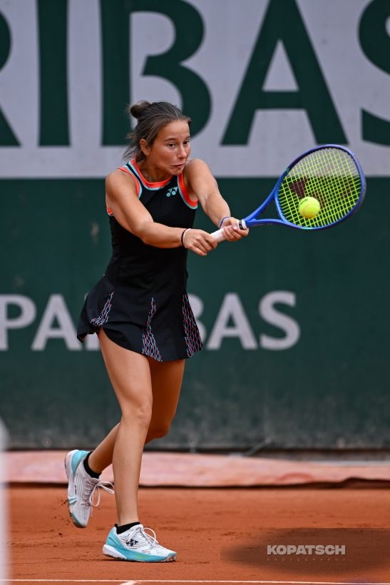 Anastasija Cvetkovic of Serbia — 2026 Roland Garros