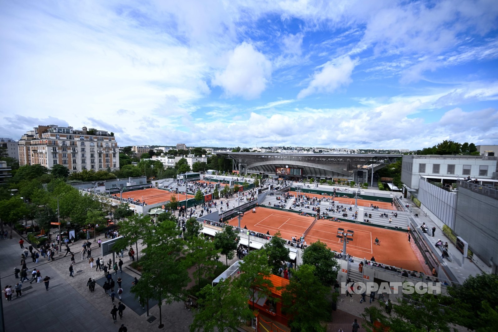 A general view — 2026 Roland Garros