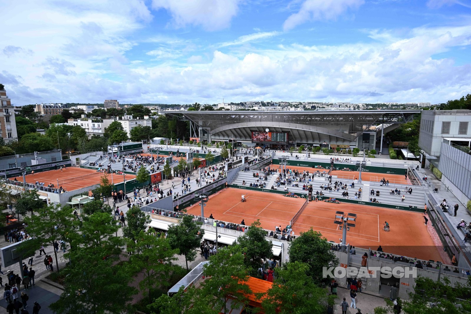 A general view — 2026 Roland Garros