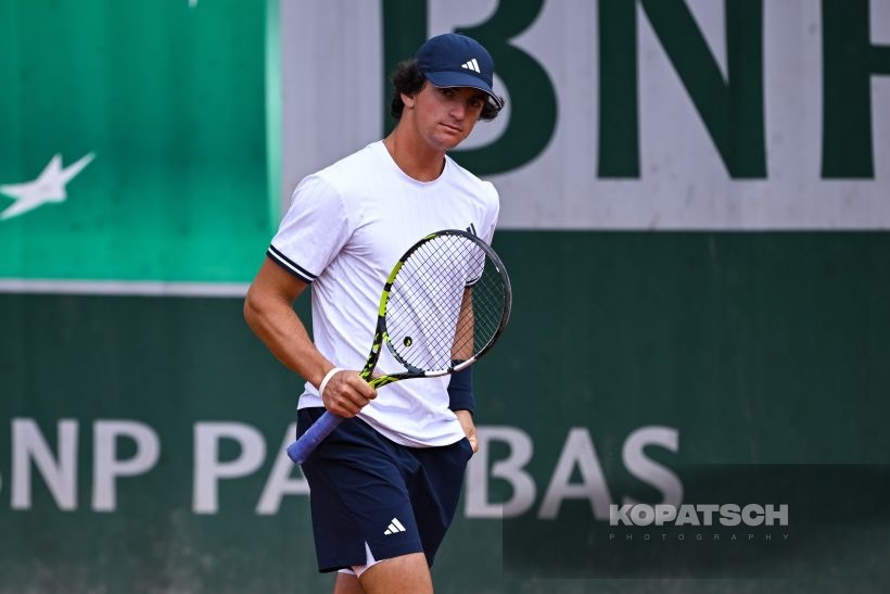Keaton Hance of the United States — 2026 Roland Garros