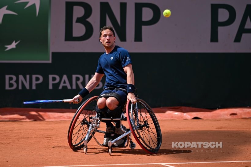 Alfie Hewett of Great Britain — 2026 Roland Garros