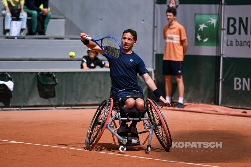 Alfie Hewett of Great Britain — 2026 Roland Garros