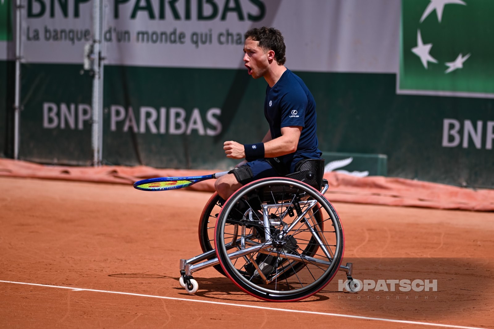 Alfie Hewett of Great Britain — 2026 Roland Garros