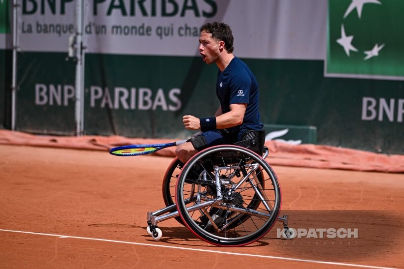 Alfie Hewett of Great Britain — 2026 Roland Garros