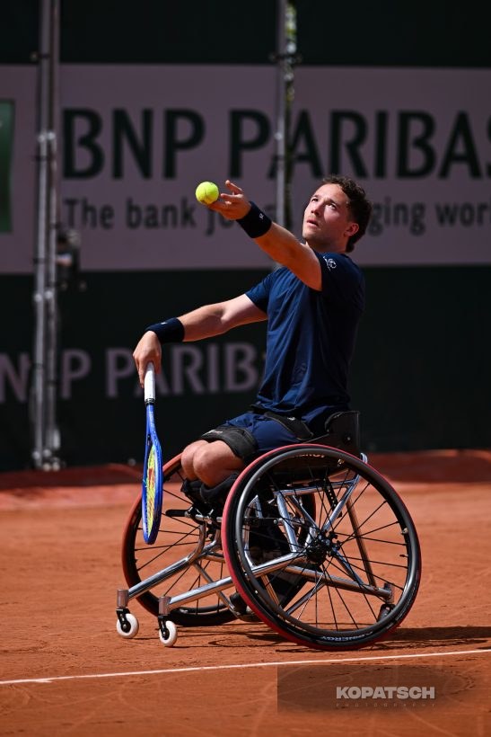 Alfie Hewett of Great Britain — 2026 Roland Garros