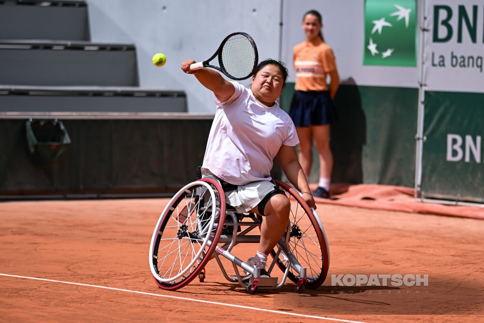 Ziying Wang of China — 2026 Roland Garros