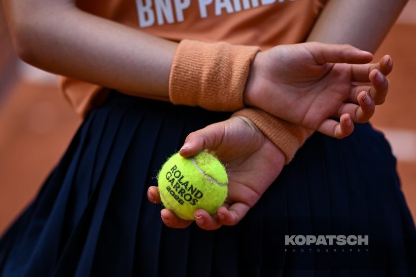 A ballkid — 2026 Roland Garros